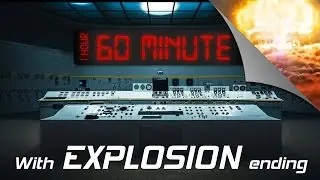 60 min Exploding Missile Digital Countdown Timer