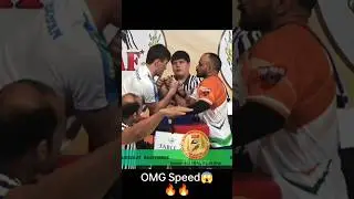Rahul Panicker vs Nurbolat Bassymbek 🔥 WAF 2023 #armwrestling #shorts