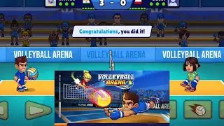 VOLLEYBALL ARENA:Gameplay tutorial/first look👏check out now.😢
