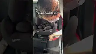 pasang car seat koopers armour dekat kereta Myvi Advance