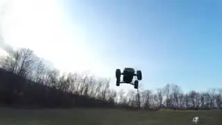 Arrma Outcast 6s Jumps and Backflips Part 1