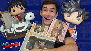 Opening Nycc 2022 Funko Pops! ( Luffy With Going Merry, Goku Ultra Instinct, Hitachiin Twins)