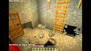 Minecraft Trap! Seven year old reaction to Silverfish trap. Infomation and World Save