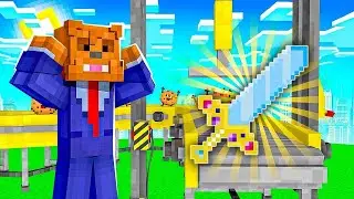 Создаю свою МЕГАфабрику в Minecraft Cookie Camp!