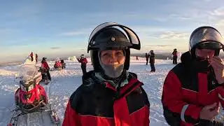 Saariselk&auml; snowscooter tour 2 feb 2023