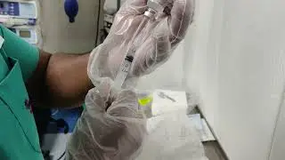 ICU :- Insulin Infusion preparation.