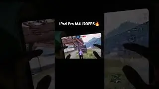 iPad Pro M4 PUBG 120 FPS 🥵🔥 | Handcam | #pubgmobile #bgmi #tdmgameplay #shorts