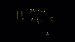 Why is 0! equal to 1?                           #math #mathematics #school #exam #factorial