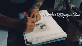 Great Wave Off Kanagawa Tattoo -  124tattoo