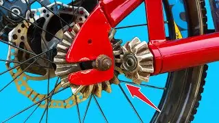 This farmer is a genius! Turn your bike into a chainless shaft drive motorcycle