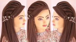2 Front Bridal Puff Hairstyles l Wedding Hairstyles Kashees l Engagement Look l easy open hairstyles