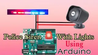 Make Police Siren With LEDs / Easy and Osm Arduino Project