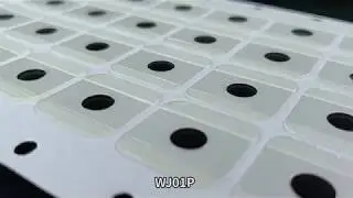Plastic label coffee degassing valve Wojin WJ01P