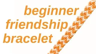 double chevron (beginner) tutorial || friendship bracelets