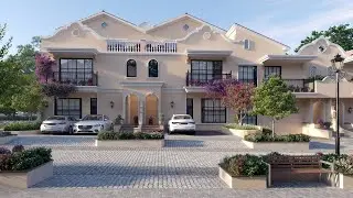 Sobha Galera EXTERIOR Tour! Spanish Luxury in Bangalore! #sobha #rowhouse #villa #spanish #spain