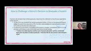 Transition Rights in Special Education