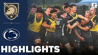 Army vs Penn State | NCAA College Soccer | Highlights - August 24, 2025