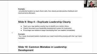 Part: 9 AkashX Mastery Series: Elite Network Marketing & Leadership Training (Developing Leaders)