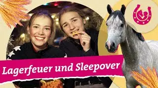 Lias und Leas Übernachtung im Heu | Mein Pferdesommer