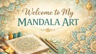 Welcome To My Mandala Art Journey Mandala Art For Beginners 🖋️✍️🎨#beginner #mandala #art #hobbysoul