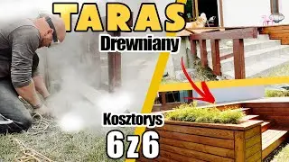 ILE KOSZTOWAŁ NASZ TARAS? Zobacz EFEKT końcowy.  Drewniane Donice.