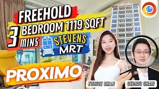 $2,700,000 Core Central Freehold Condo SO NEAR Stevens MRT! | Proximo | 3 Bedroom 1119sqft