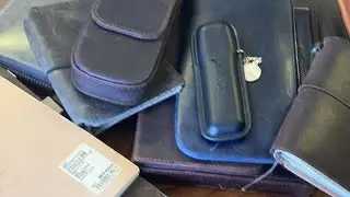 SPRING CLEANING | Tidying up my leather pen cases & notebooks while having a chat