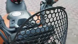 Yamaha FZx rack, top box and visor,,, रैक, टॉप बॉक्स और वाइजर का हिंदी रिव्यू (review)