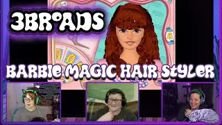 Playing Barbie Magic Hair Styler! | we got BANGS! | CBNT