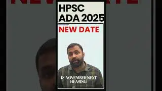 HPSC ADA 2025 | WRIT UPDATE