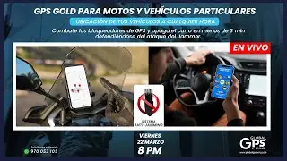 ¡𝐆𝐏𝐒 𝐆𝐎𝐋𝐃 con sistema Anti-Bloqueadores o Jammer! 🔒🏍️🚘