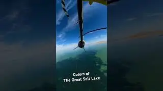 The Great Salt Lake like you've never seen before! #utah