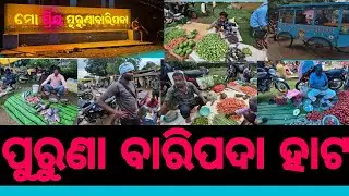 ପୁରୁଣା ବାରିପଦା ହାଟ I PURUNA BARIPADA HATA @ Local market 