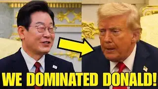 South Korea DOMINATES Trump in presser