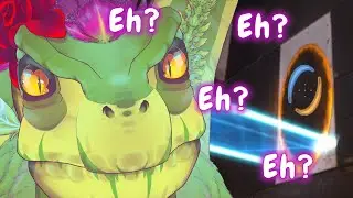 This Vtuber Makes Funny Noises Playing Portal