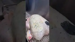 Thanksgiving turkey 🦃 #cooking #chicken
