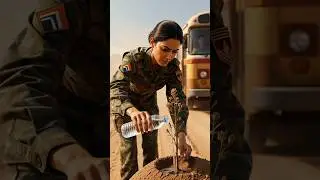 An Army Girl One Pomegranate Seed & A Miracle🌱🇮🇳 | Emotional Army Story #ai #pomegranate #save #tree