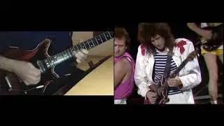 Queen - Hammer To Fall - Live at Wembley (Final solo cover)