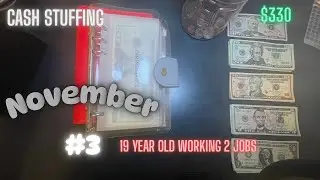 ВВОД ДЕНЕЖНЫХ СРЕДСТВ | Ноябрь №4 Зарплата | 19 лет + работаю на 2 работах + учусь на дневном отд...