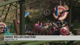 Zip Trip: Dollywood's Unique Roller Coasters