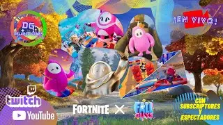 Completando Misiones y Subir Niveles | Fall Guys / Fortnite | RickyDelarod