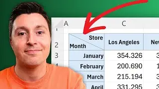 Separate a Cell Into Two Parts in Excel (Two Headers, Same Cell)