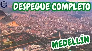 Despegue completo desde el Olaya Herrera en ATR42 ✈️ | Vista aérea de Medellín