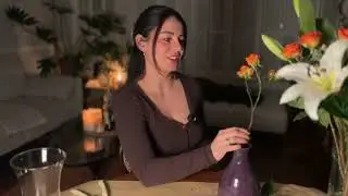 ASMR Flower Arranging | Soft Spoken Chat