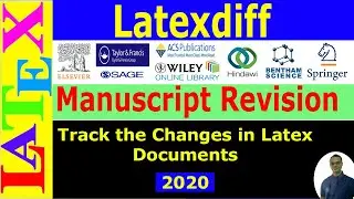 Редактирование рукописей с использованием LaTeXdiff | Отслеживание изменений и выделение исправле...