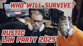 🔥RUSTIC LAN PARTY 2025 - WHO WILL SURVIVE? 🔥#lanparty #games #gaming