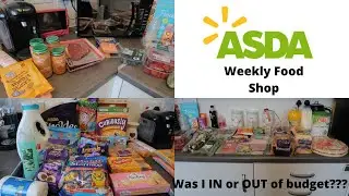 Asda Food Haul | Weekly Food Shop On A Budget | UK Family Of Five