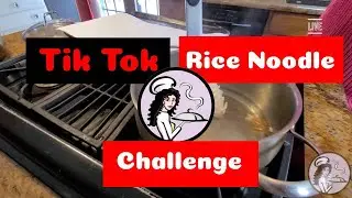 Tik Tok Rice Noodle Popcorn Challenge Live