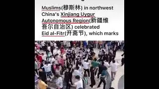 Ah yes China is genociding gazillions of Uyghurs