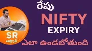 Nifty 50 prediction for tomorrow expiry option trading in nifty @SRASTRAS